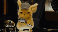 Pokemon Detective Pikachu Magnifying Glass GIF - Pokemon Detective Pikachu Pikachu Pokemon GIFs