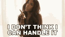 I Dont Think I Can Handle It Sevyn Streeter GIF - I Dont Think I Can Handle It Sevyn Streeter Before I Do Song GIFs