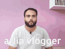 Arlin Vlogger Wipe Beard GIF - Arlin Vlogger Wipe Beard Beard GIFs