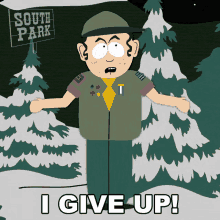 I Give Up Schlomo GIF - I Give Up Schlomo South Park GIFs