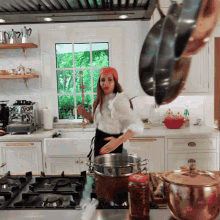 Pasta Queen Awesome GIF - Pasta Queen Awesome Happy Dance GIFs
