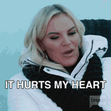It Hurts My Heart Real Housewives Of Salt Lake City GIF - It Hurts My Heart Real Housewives Of Salt Lake City It Hurts My Feelings GIFs