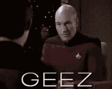 Geez - Star Trek: The Next Generation GIF - Geez Jeez Gee Whiz GIFs