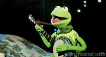 Kermit Guitar GIF - Kermit Guitar Banjo GIFs