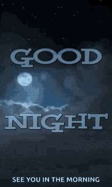 Good Night GIF - Good Night Moon GIFs