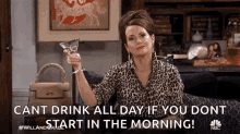 Karen Walker Zoned Out GIF - Karen Walker Zoned Out Will And Grace GIFs