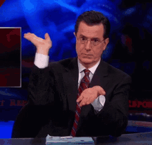 Aha Stephen Colbert GIF - Aha Stephen Colbert Colbert Repoty GIFs