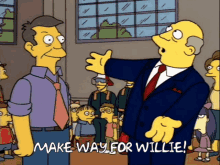 The Simpsons Groundskeeper Willie GIF - The Simpsons Groundskeeper Willie Principal Skinner GIFs