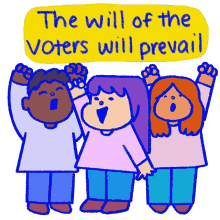 the will of the people people will prevail i will prevail will of the people will prevail democrat