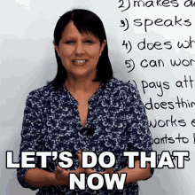 Lets Do That Now Rebecca GIF - Lets Do That Now Rebecca Engvid GIFs