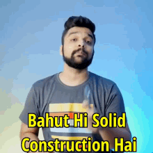 Bahut Hi Solid Construction Hai Stufflistings GIF - Bahut Hi Solid Construction Hai Stufflistings Mukul Sharma GIFs