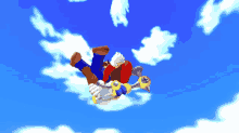 Smg4 Mario GIF - Smg4 Mario Flying Up GIFs