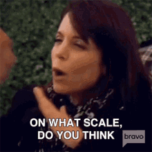 On What Scale Do You Think I Care About Your Opinion To Me Real Housewives Of New York GIF - On What Scale Do You Think I Care About Your Opinion To Me Real Housewives Of New York I Dont Care At All GIFs