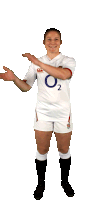 O2sports Wear The Rose Sticker - O2sports Wear The Rose England Rugby Stickers