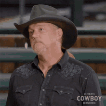 Sniff Trace Adkins GIF - Sniff Trace Adkins Ultimate Cowboy Showdown GIFs