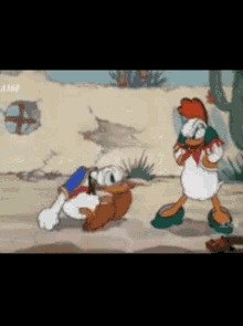 Donald Duck Daisy Duck GIF - Donald Duck Daisy Duck Arguing GIFs