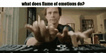 Flame Of Emotions Castle Rock GIF - Flame Of Emotions Castle Rock Typing Fast GIFs
