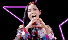 jisoo eating