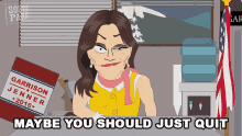 Maybe You Should Just Quit Caitlyn Jenner GIF - Maybe You Should Just Quit Caitlyn Jenner South Park GIFs