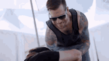 pushing fell down ouch laughing playing pushing fell down ouch laughing playing