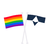 Antarctica Flag Sticker - Antarctica Flag Pride Stickers