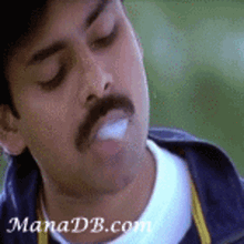 pawan kalyan indian film actor smoking blowing smoke
