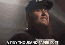 A Tiny Thousand Paper Cuts Rory Charles Graham GIF - A Tiny Thousand Paper Cuts Rory Charles Graham Bitter End GIFs