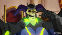 What Are We Laughing About Skelegod GIF - What Are We Laughing About Skelegod Masters Of The Universe Revelation GIFs