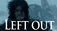 Left Out GIF - Game Of Thrones Left Out Jon Snow GIFs