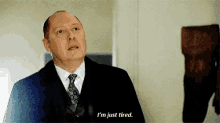 Tired Reddington GIF - Tired Reddington The Blacklist GIFs
