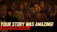 Your Story Was Amazing Barely Boring At All Darius Kincaid GIF - Your Story Was Amazing Barely Boring At All Darius Kincaid Samuel L Jackson GIFs
