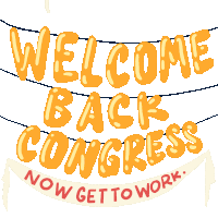 Welcome Back Welcome Back Congress Sticker - Welcome Back Welcome Welcome Back Congress Stickers