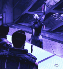 ура танец масс эффект Mass Effect видео игры GIF - Masseffect Mass Effect GIFs