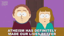 Atheism Has Definitely Made Our Lives Better Richard Tweak GIF - Atheism Has Definitely Made Our Lives Better Richard Tweak Mrs Tweak GIFs