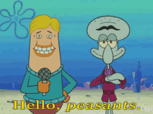 Hello Out There GIF - Spongebob Squarepants Squidward Hey GIFs