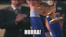 Pokal: Hurra! GIF - Hurra Pokal Boris Becker GIFs