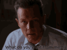 Doggett X Files What Do You Want GIF - Doggett X Files What Do You Want GIFs