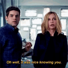 Cat Grant Supergirl GIF - Cat Grant Supergirl Nice Knowing You GIFs