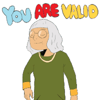 You Are Valid Hug Sticker - You Are Valid Hug Hugs Stickers