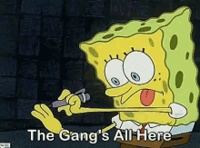 Spongebob Gang GIF - Spongebob Gang Fingers GIFs