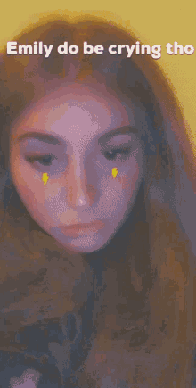 emily crying sad emotional pretty