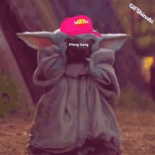 Baby Yoda The Mandalorian GIF - Baby Yoda The Mandalorian Math Cap GIFs