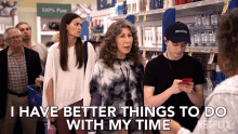 I Have Better Things To Do With My Time Lily Tomlin GIF - I Have Better Things To Do With My Time Lily Tomlin Frankie Bergstein GIFs