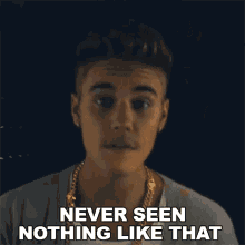 Never Seen Nothing Like That Justin Bieber GIF - Never Seen Nothing Like That Justin Bieber Confident Song GIFs