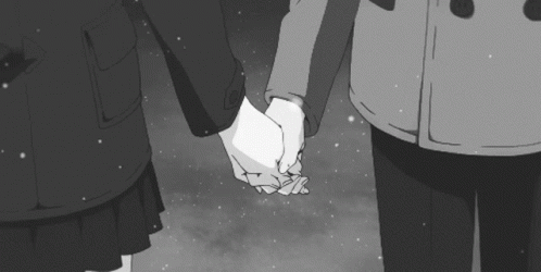 Anime Couple Holding Hands Gifs Tenor