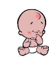 Blushing Pobaby Sticker - Blushing Pobaby Cute Stickers