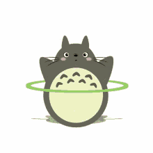 Totoro Hulahoop GIF - Totoro Hulahoop GIFs
