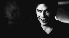Damon Salvatore Bloody Vampire GIF - Damon Salvatore Bloody Vampire The Vampire Diaries GIFs