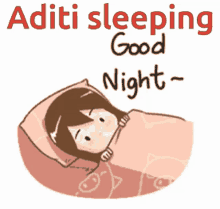 Aditi Sleeping Goodnight GIF - Aditi Sleeping Goodnight GIFs