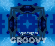 yoga aqua yoga groovy kaleidoscope underwater